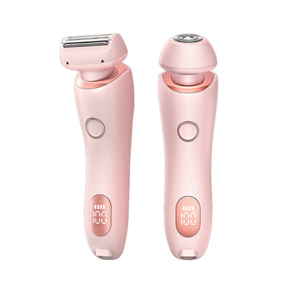 2 In 1 Hair Removal Epilator USB Rechargeable Trimmer Women